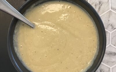 5 Minute Instant Pot Cauliflower Soup