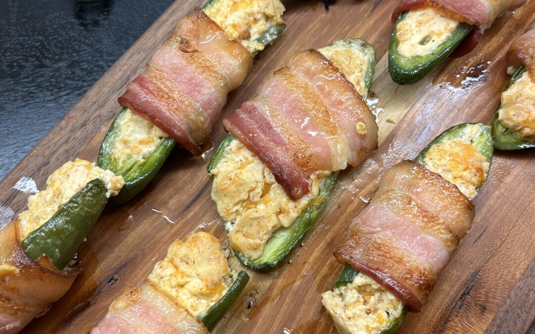 Bacon Wrapped Stuffed Jalapenos