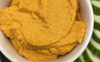 Low Carb Roasted Carrot Hummus