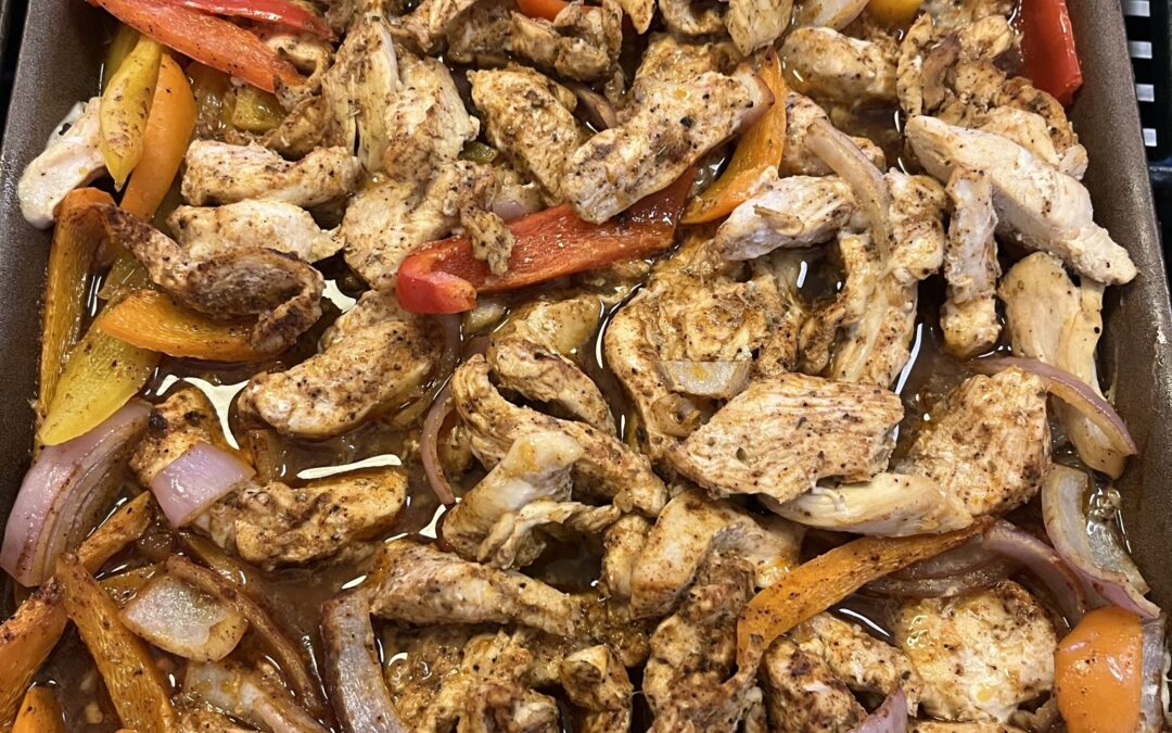 Sheet Pan Chicken Fajitas