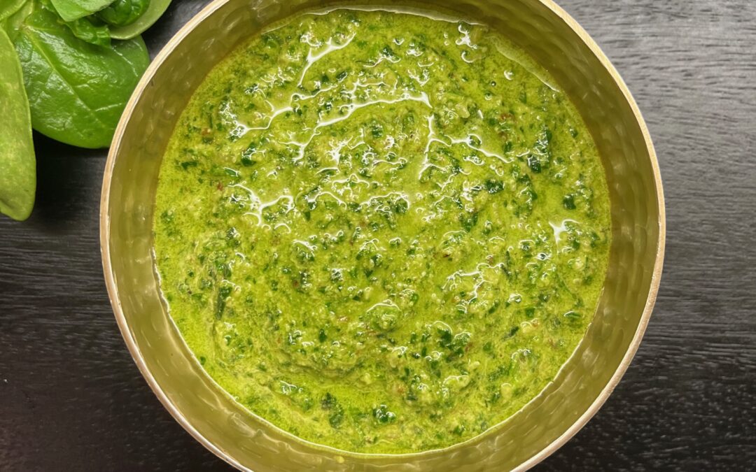 Spinach & Basil Pesto