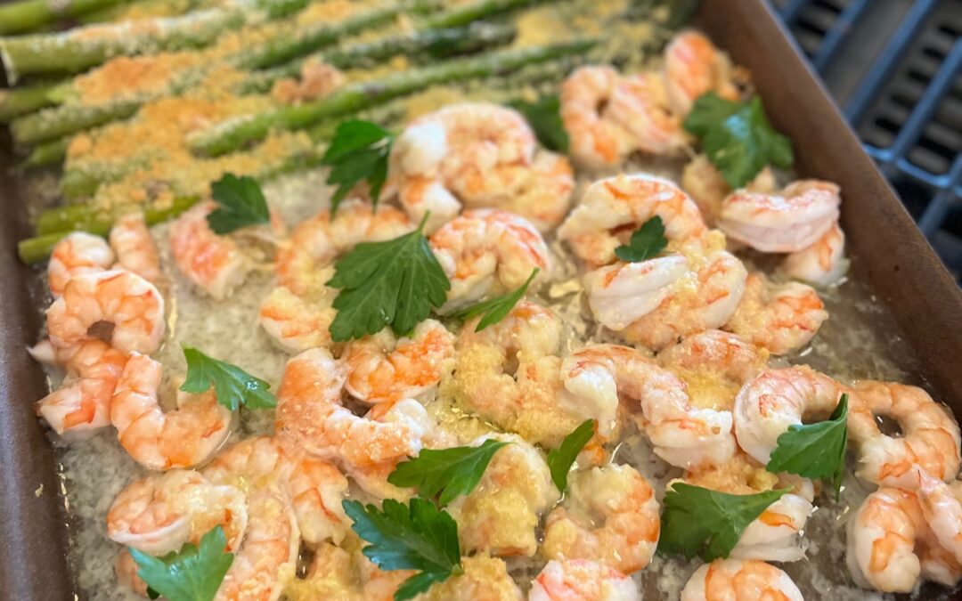 Sheet Pan Shrimp & Asparagus