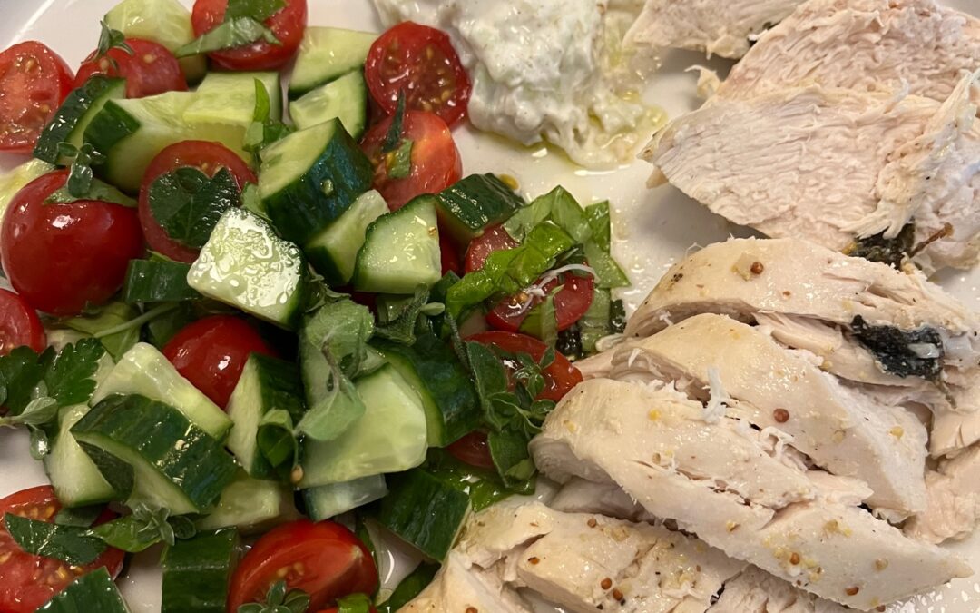 Greek Chicken with Tzatziki