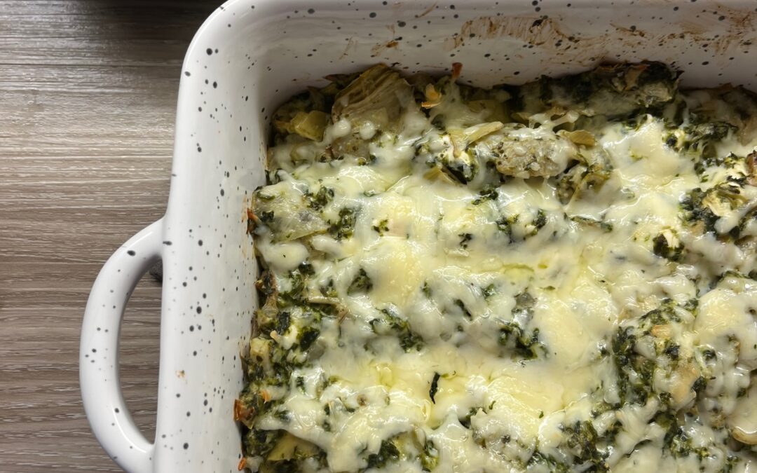 Low Carb Spinach & Artichoke Dip