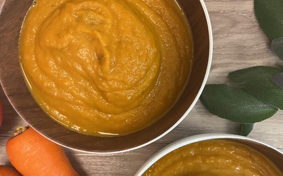 Sheet Pan Roasted Butternut Squash Soup