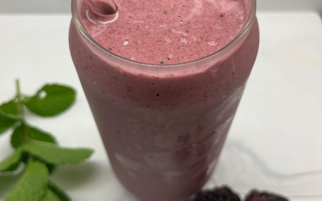 Blackberry Mint Smoothie