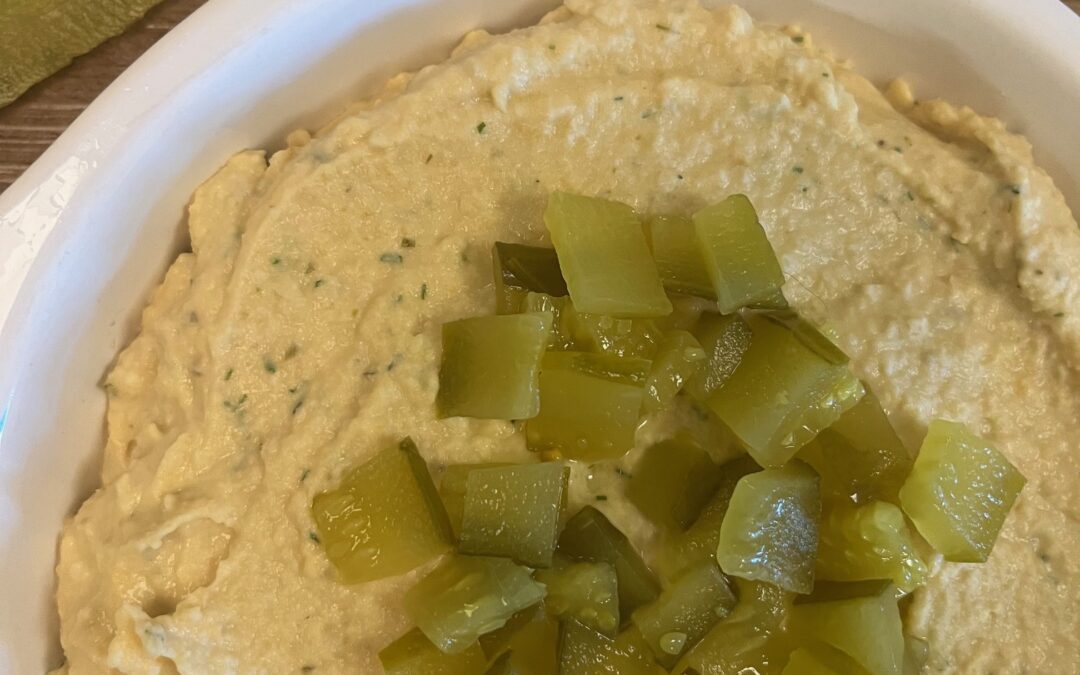 Dill Pickle Hummus