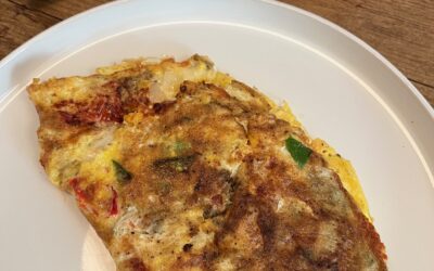 3 egg Indian Spiced Omelette