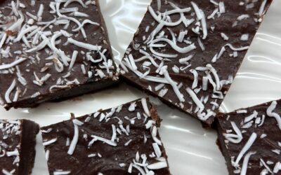 Tahini Chocolate Fudge