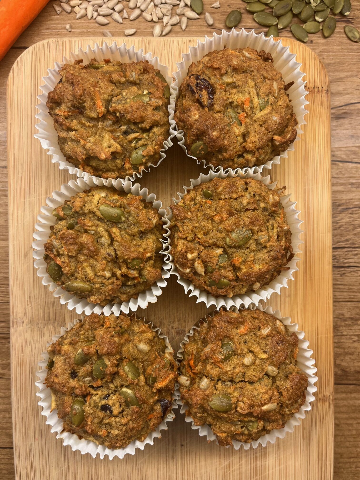 trail mix muffins