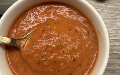 Ridiculously Quick and Easy Tomato Basil Soup