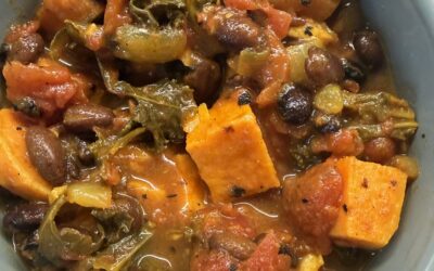 Sweet Potato Black Bean & Kale Stew